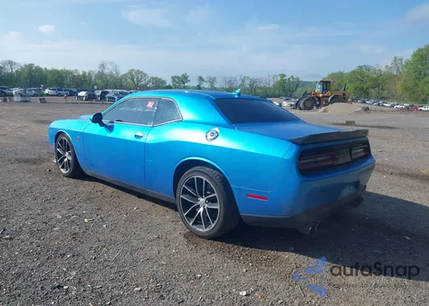 2016 Dodge Challenger R/T Scat Pack z USA, uszkodzony, nr VIN 2C3CDZFJ9GH100372